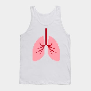 Lungs Pixel Art Tank Top